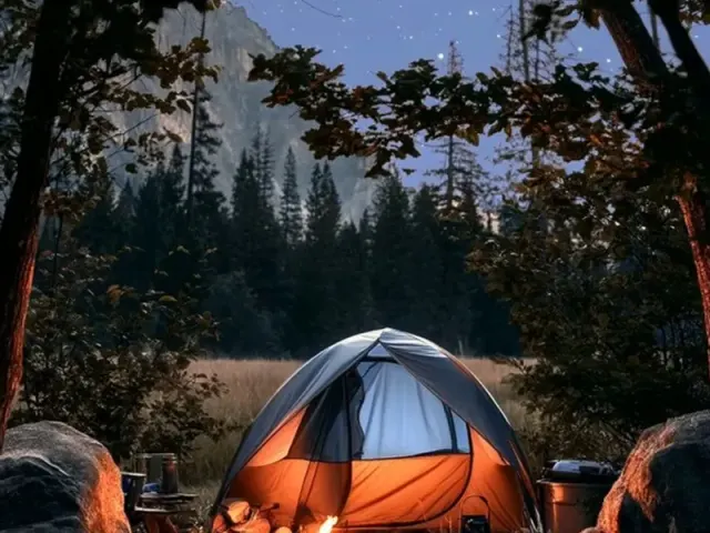 Tent Camping Aesthetic Drawing: Sketch Your Cozy Campsite
