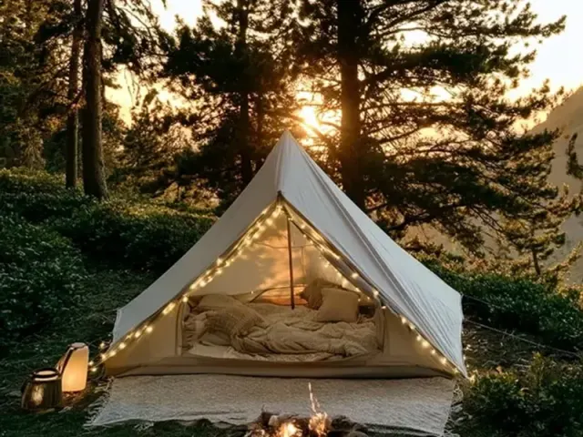 Tent Camping Aesthetic Quotes for a Cozy Setup