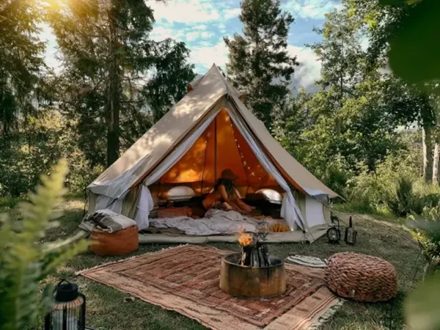 Tent Camping Setup Ideas for Indoor Practice